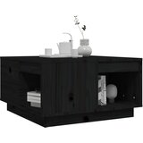  Stolić za kavu crni 60 x 61 x 32,5 cm od masivne borovine | shoptok.hr