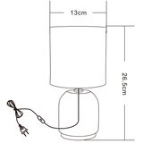 Zuma line HS8723-GR - Stona lampa 1xE14/40W/230V siva/zlatna | Eponuda.com