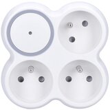 solight PO29 - Prenaponska zaštita za utičnicu 230V/16A 3Z bela | Eponuda.com