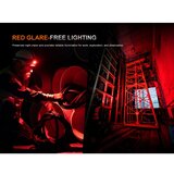 Fenix HM61RV30 - LED prigušiva punjiva čelna lampa LED/USB 4000 mAh IP68 1800 lm 400 h crna | Eponuda.com