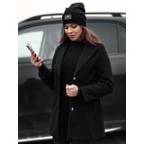 DStreet Płaszcz damski przejściowy jednorzędowy BELVEONE czarny | Shoptok.si