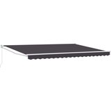  Povlačivi tende Antracit 4 x 2 m 100% Poliester i Aluminij | Shoptok.si