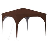 vidaXL Zložljivi šotor za zabave 290 x 290 x 245 cm Rjava, (5000218931) | Shoptok.si