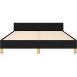  Okvir za krevet bez madraca crni 140x200 cm od tkanine | shoptok.hr