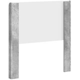  Uzglavlje Betonska siva Konstruirano drvo - Betonska siva 90 cm | shoptok.hr