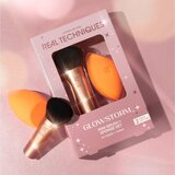 Real Techniques Glowstorm Mini Brush + Sponge Set set kistova | shoptok.hr