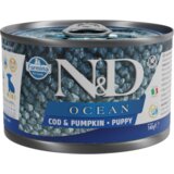 N&d Ocean Dog Puppy Mini trska in buča 140 g konzerva Cene