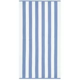 Bianca Bijeli/plavi pamučan ručnik 70x120 cm Stripe Jacquard –