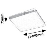 Rabalux Plafonjera Druzor, LED, 40W, 3000K, 48x48cm, Braon | Eponuda.com
