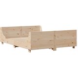  Okvir kreveta bez madraca 120 x 200 cm od masivne borovine | shoptok.hr