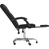  Uredski naslonjač od umjetne kože crni | shoptok.hr
