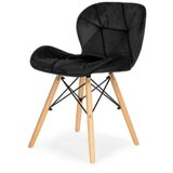 Lemon planet Trpezarijska stolica Freja crna 25-KS011 Cene