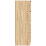  Komoda sonoma hrast 60x35x98,5 cm konstruiran les, (20621425) | Shoptok.si