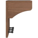 vidaXL Zidna vješalica za kapute SANDNES 43x30x42 cm puno drvo bor | shoptok.hr