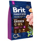 Brit Premium by Nature Adult S, za odrasle pse malih pasmina, piletina, 3 kg | shoptok.hr