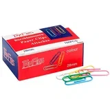 Topfirs M28 100-delni komplet barvnih papirnih sponk 28mm