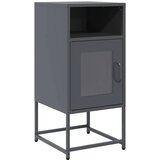 Maison Chic Nočna omarica - Nočna miza antracit 36x39x78 cm Hladno valjano jeklo, (21688452) Cene