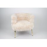 AMC HOME Fotelja Rabbit, 78x68x69cm, Bela Cene