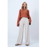 Trend Alacati Stili ženske pantalone Alc-X14458, bež Cene