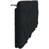 vidaXL Jastuk za uzglavlje crni 140 cm od tkanine | shoptok.hr