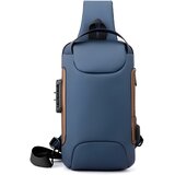  Torba za struk s USB punjenjem protiv krađe TO-25610 - Plava KP25610 | Eponuda.com