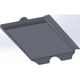 Schletter Solar Alu-Tile BEZ f. Nedrček TOPAS 13V 103005-067, (21313974) | Shoptok.si