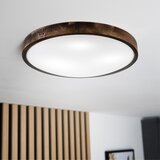  plafonsko svetlo oak smoky slim 3xE27/15W/230V prečnik 47 cm hrast/tamno braon | Eponuda.com