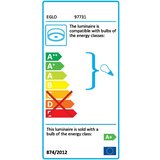 Eglo montebaldo stropna/4, led, gu10, 4x5w, crno/zlatna | shoptok.hr