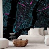 Artgeist Fototapeta Blue Manhattan, 400x280cm | Shoptok.si
