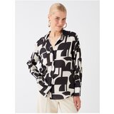 LC Waikiki Patterned Long Sleeve Oversize Women's Shirt cene