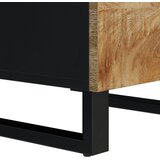  Visoka komoda s 3 vrata 40x33x110 cm od drva manga i željeza | shoptok.hr