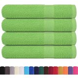  Brisače za savno 4 kos zelena 80x200 cm 360 gsm 100% bombaž, (21822714) | Shoptok.si