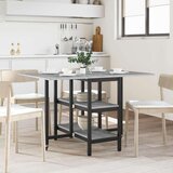  Blagovaonski stol 122 x 80 x 76 5 cm Konstruirano drvo - Siva Sonoma | shoptok.hr