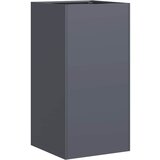 Maison Chic Cvetlični Lonec - Cvetlično korito antracit 40x40x80 cm Hladno valjano jeklo, (21790173) | Shoptok.si