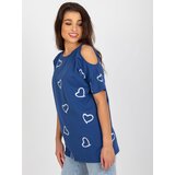 FANCY Blouse-FA-BZ-8452.77-dark blue | Shoptok.si