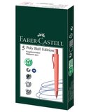 Olovka KEMIJSKA GUMIRANA POLY BALL URBAN XB FABER CASTELL 241125 CORAL | shoptok.hr