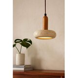 Opviq luster Worm, LED 24 W, bež / hrast | Eponuda.com