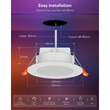VARICART 6x Pametna LED vgradna svetilka RGB 7W | Shoptok.si