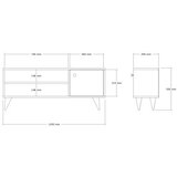 HANNAH HOME TV komoda Jena | ePonuda.com