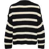 JDY Pulover 'Justy' kremna / črna | Shoptok.si