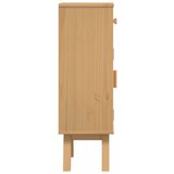 Kabinet za pohranu u kupaonici 35x30x90 cm od masivnog drva borovine | shoptok.hr