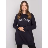 RUE PARIS Tunic-RV-TU-6675.98-Navy Cene