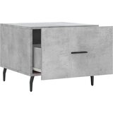 vidaXL klubske mizice 2 kosa betonsko sive 50x50x40 cm konstruiran les | Shoptok.si