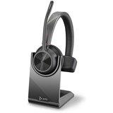 Poly Plantronics Voyager 4310 UC Bluetooth slušalice nano ključ s USB-A konektorom stanica za punjenje MS certifikat mono | shoptok.hr