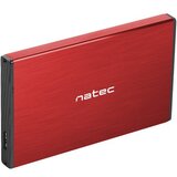 Natec HDD ENCLOSURE RHINO GO (USB 3.0, 2.5, RED) | shoptok.hr