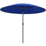  Zunanji senčnik z aluminijastim drogom 270 cm sinje moder, (20729291) | Shoptok.si