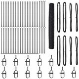 vidaXL Ograja v obliki heksagona Siva 1,2x100 m Jeklo, Ograjni stebri z osnovnimi ploščami 13 kos Ø32mm 68,5cm Galvanizirano jeklo | Shoptok.si