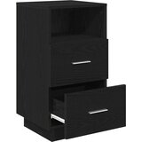  Noćni ormarići 2 kom s 2 ladice crni 36x36x68 cm | shoptok.hr