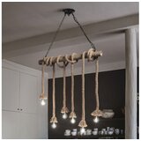 Ideal Lux luster na kablu canapa 6xE27/15W/230V braon | Eponuda.com