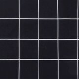  Blazina za stol 2 kosa črna karirasta oxford tkanina | Shoptok.si